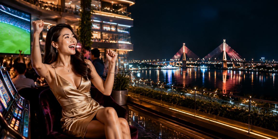 Người dùng tại Cần Thơ trải nghiệm slot game trên điện thoại di động trong không gian hiện đại