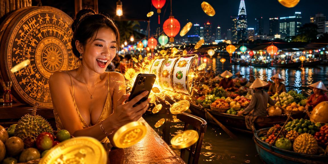 Lễ hội sông Mekong – người dùng miền Tây trải nghiệm slot game trực tuyến trong không khí vui tươi